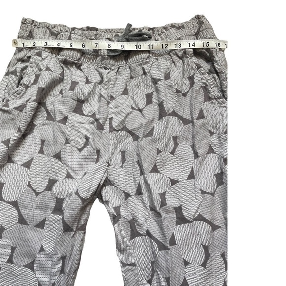 Aerie Womens Large Pajama Loungewear Set- Pants And Sports Bra- Hearts- Gray - Picture 5 of 10